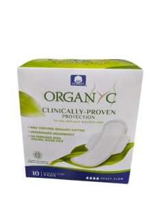Organyc Compresas noche c/alas (Bolsa Ind) 100% Algodón Orgánico