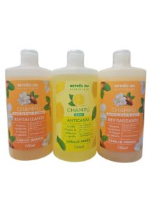 LOTE 3 CHAMPÚ 750ML BETRES