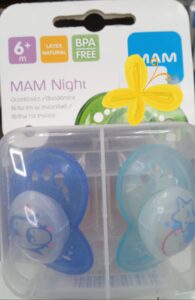 Man Chupete Night 6+m Latex Natural