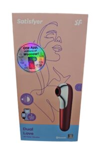 Satisfyer Dual Love Vibrador Y Succionador Con Aire Pulsado Vibrador