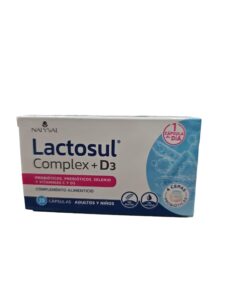 Lactosul Complex + D3 · Natysal · 20 cápsulas