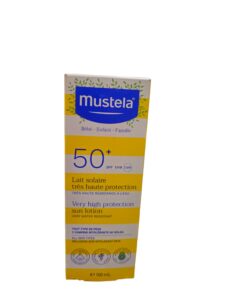 Leche Solar Muy Alta Protección SPF50+ · Mustela · 100 ml