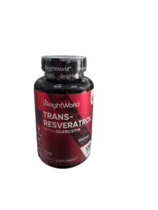 WEIGHT WORLD -  TRANS RESVERATROL CON QUERCETINA - 120 CÁPSULAS