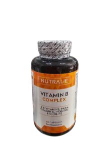 NUTRALIE - Vitamina B Complex - 90 CÁPSULAS