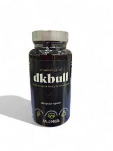 DKbull Vitaminas D3 + K2 · Paleobull · 60 cápsulas