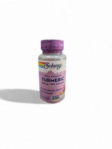 Turmeric (Cúrcuma) · Solaray · 60 cápsulas