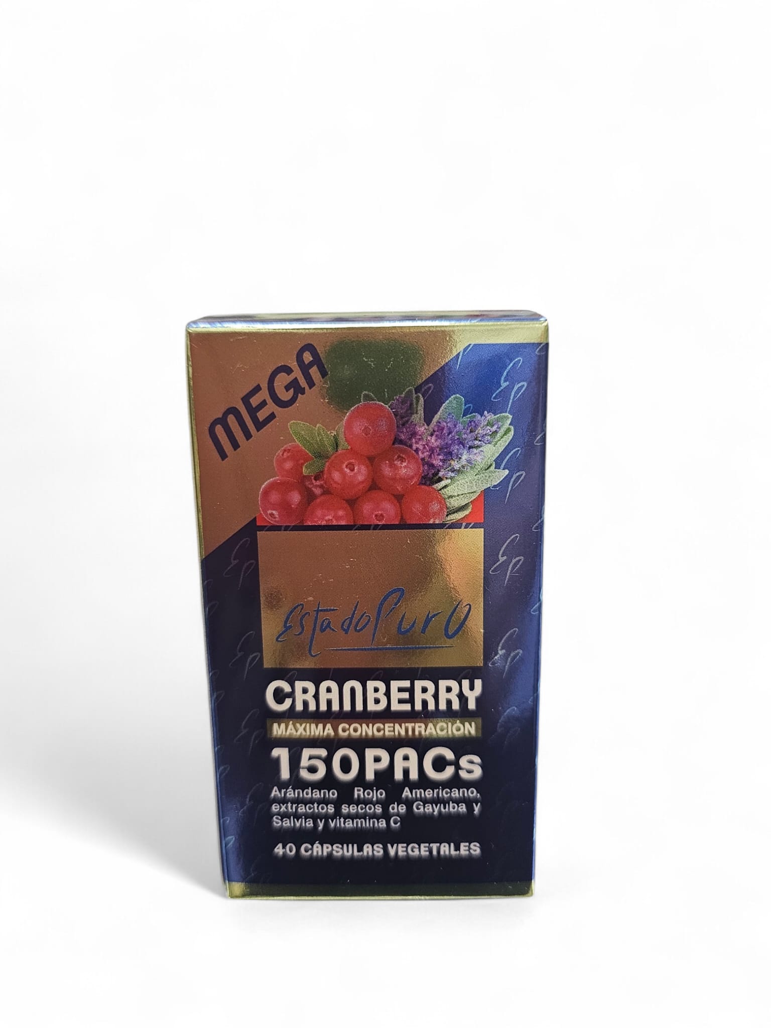 Mega Estado Puro Cranberry 150 · Tongil · 40 cápsulas