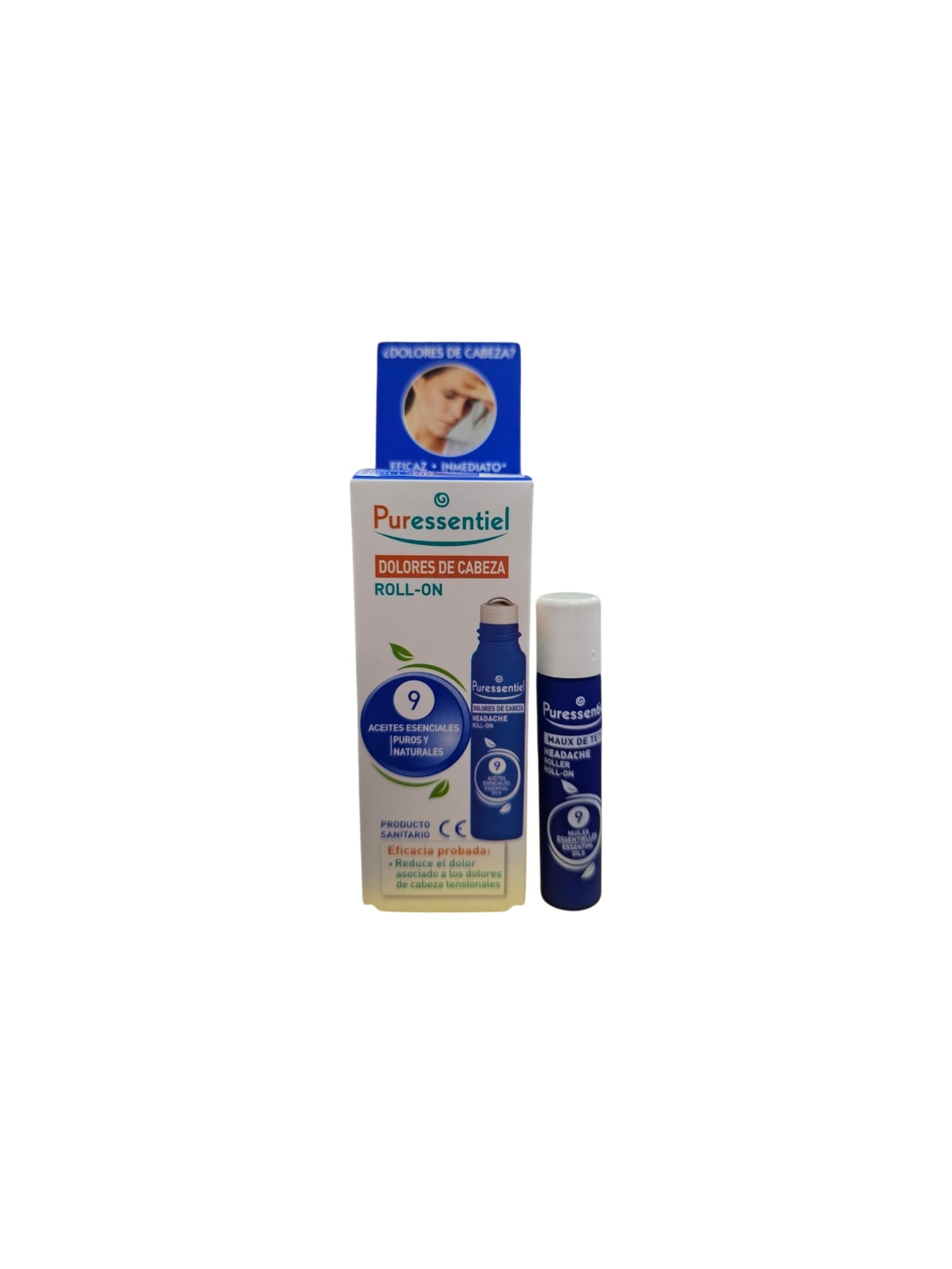 PURESSENTIEL - ROLL-ON DOLORES DE CABEZA - 5 ML