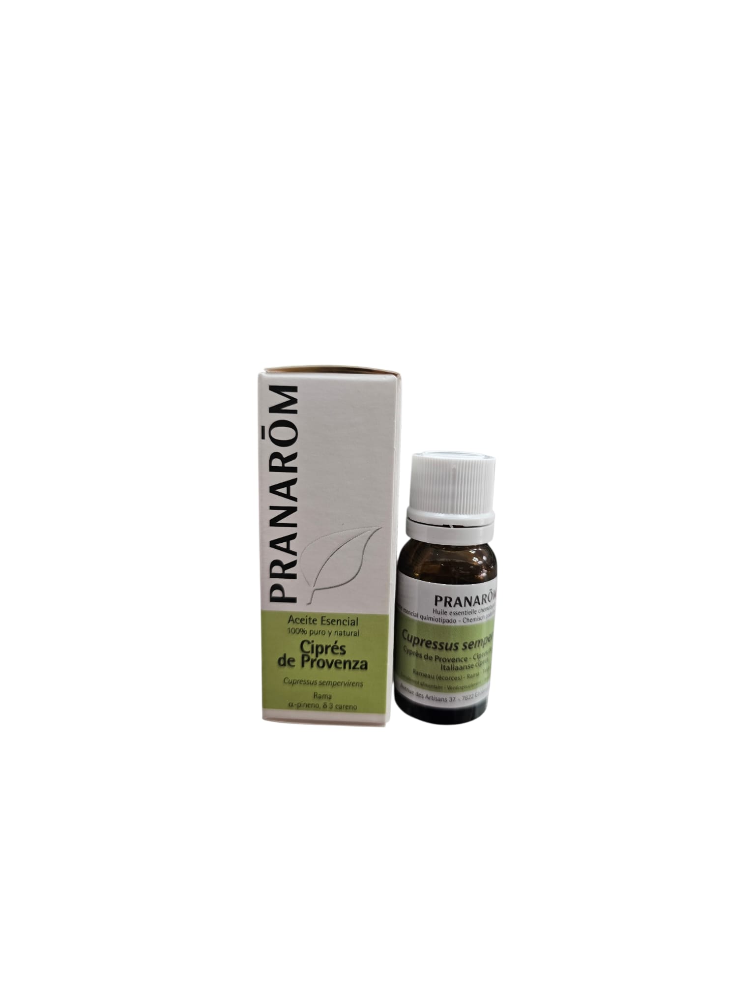 Aceite Esencial de Ciprés de Provenza Bio · Pranarom · 10 ml