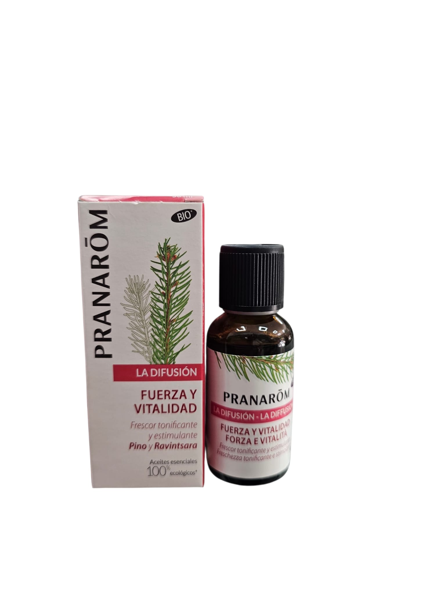 Sinergia Fuerza y Vitalidad · Pranarom · 30 ml