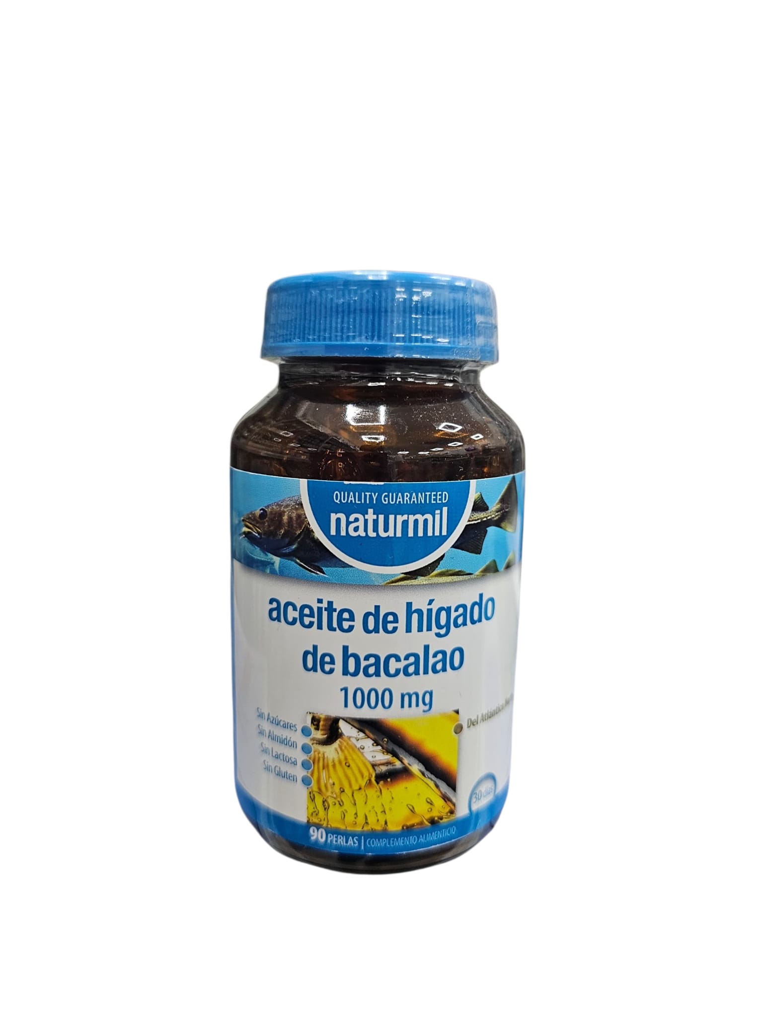 Aceite de Hígado de Bacalao 1.000 mg · Naturmil · 90 perlas