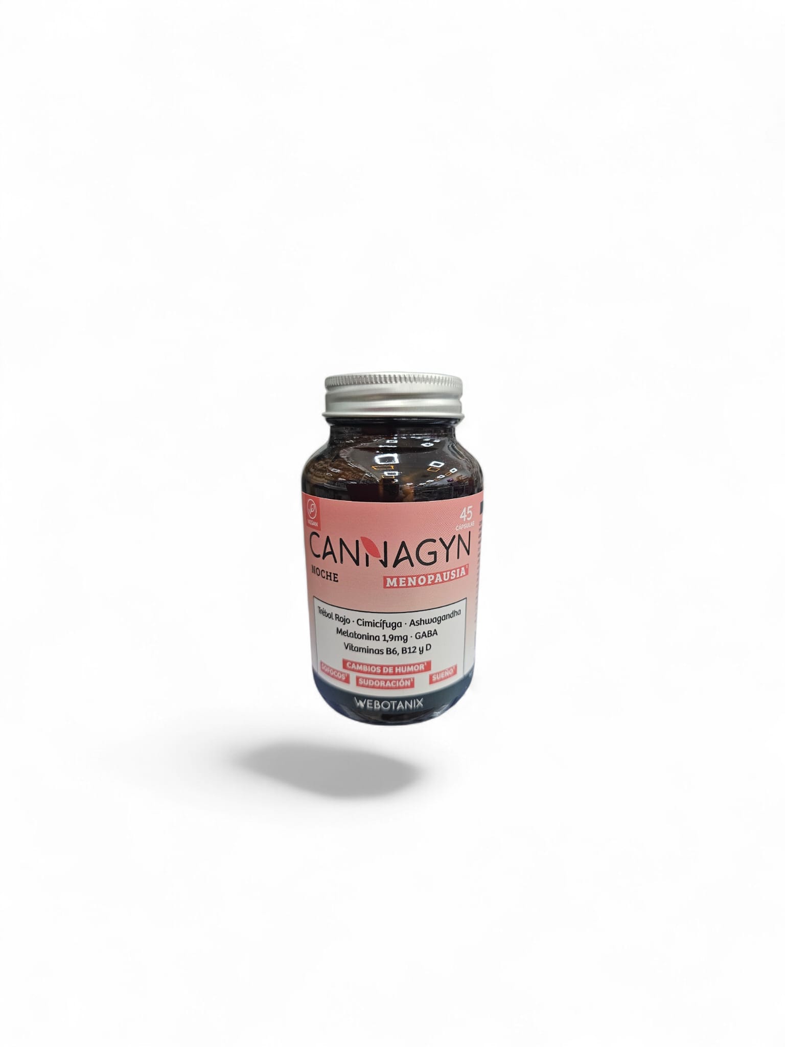Cannagyn Noche Menopausia · WeBotanix · 45 cápsulas