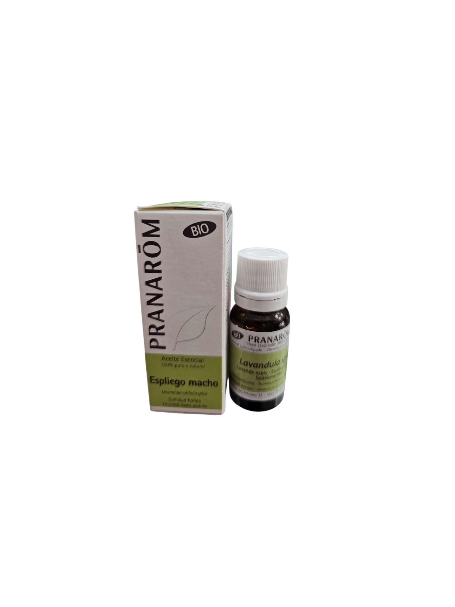 Aceite Esencial de Espliego Macho Bio · Pranarom · 10 ml