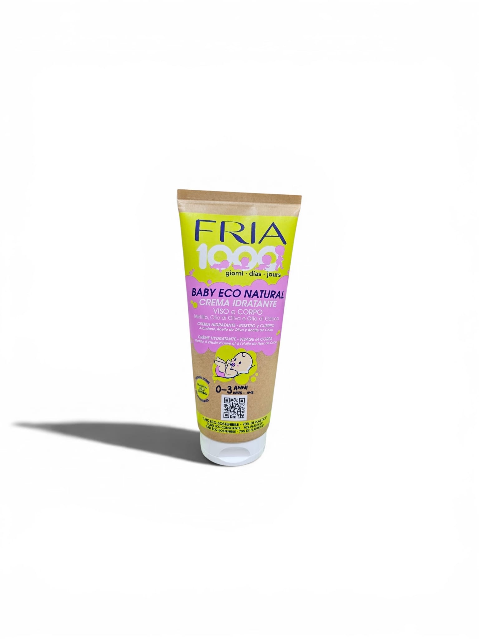 Fria Baby 1000 DÍAS - Crema Hidratante bebé - 200 ml