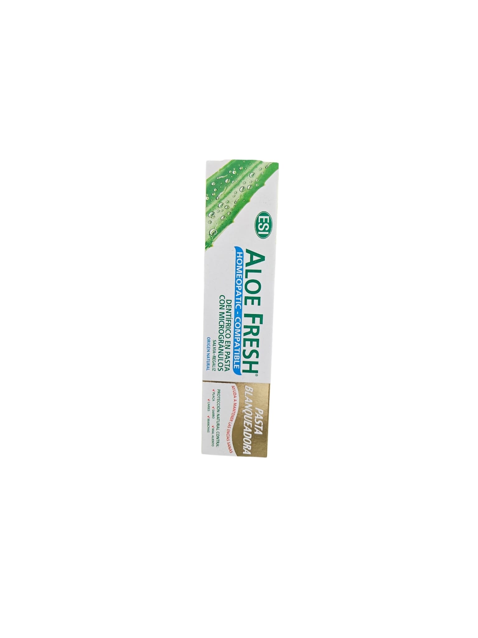 ESI - Pasta de Dientes Natural Blanqueadora Homeopatía - 100ML