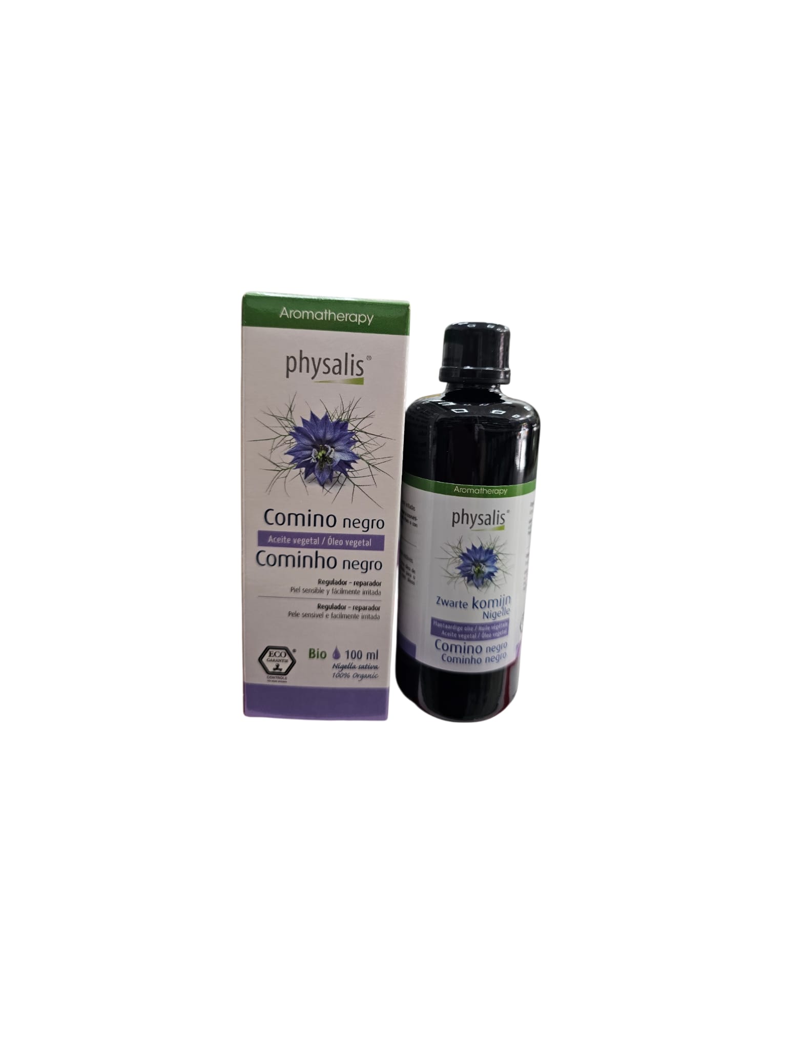 Aceite Vegetal de Comino Negro · Physalis · 100 ml