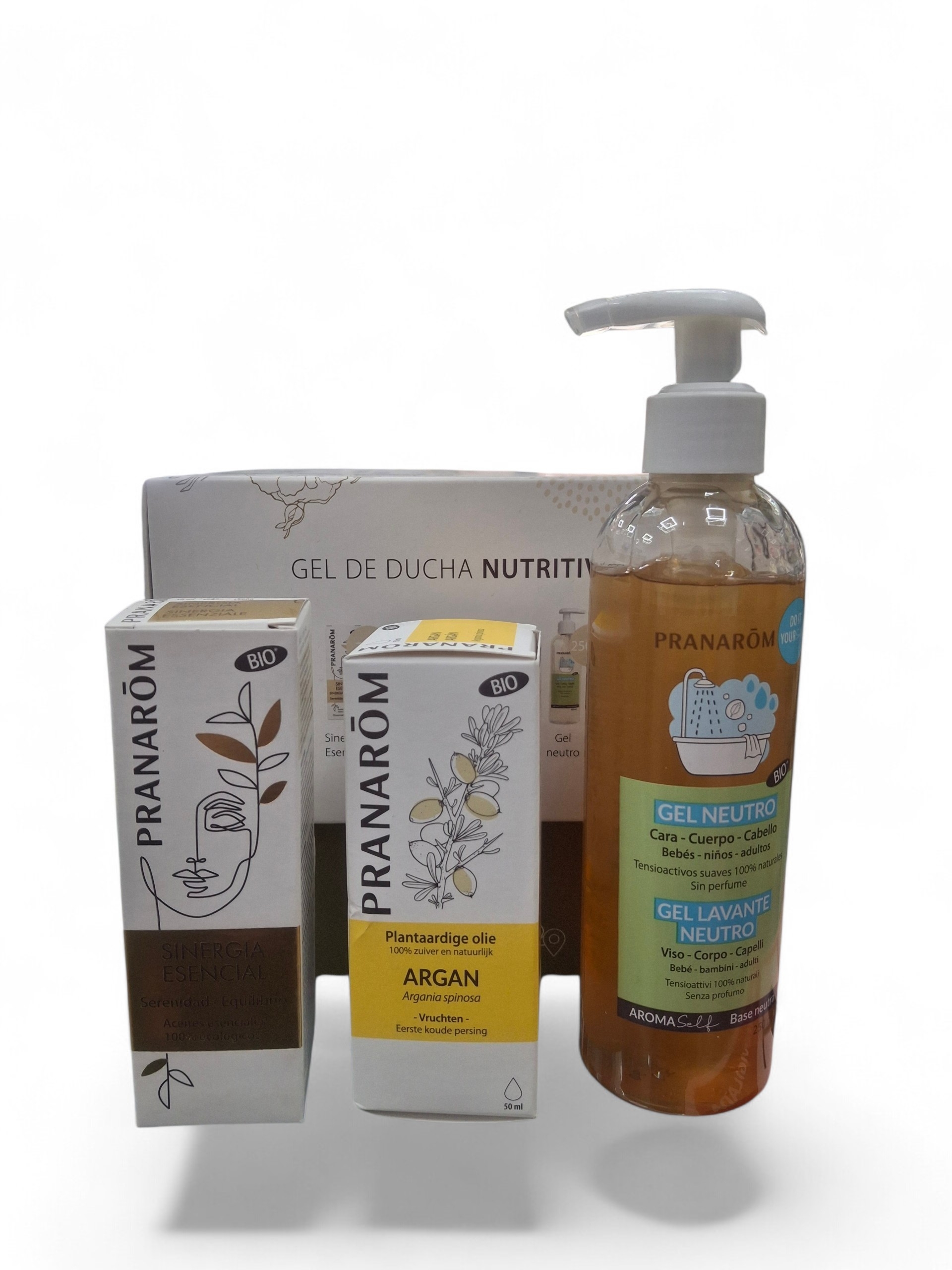 Kit Pranarôm "Hazlo tú mismo" – Gel de ducha nutritivo