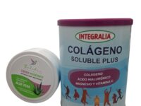Colágeno Soluble Plus Frutas del Bosque Integralia 300gr + REGALO Crema hidratante Aloe Vera Colibri