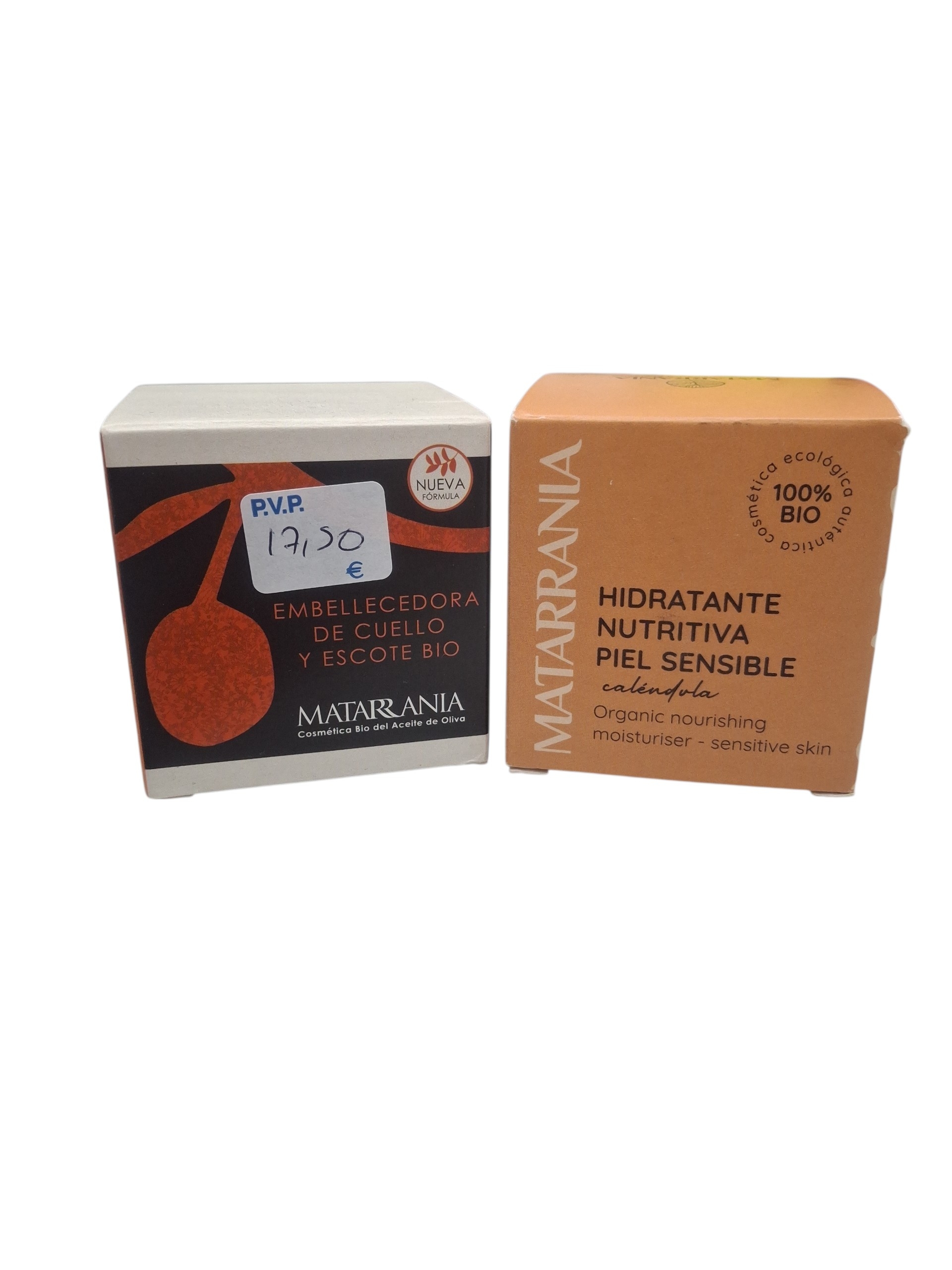 PACK MATARRANIA :EMBELLECEDORA DE CUELLO Y ESCOTE 100% BIO +Crema Hidratante Nutritiva para Piel Sensible - Imagen 3