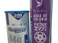 CARBONATO DE MAGNESIO, 200 g + REGALO Agua de colonia relax Zen Colibri