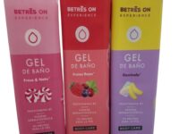 PACK 3 Betrés ON Gel de baño 750 ml :Frutos Rojos ,Fresa & Nata ,Gominola