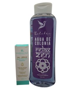 FARMALIKA OIL SERUM 100 ML + REGALO Agua de colonia relax zen Colibri