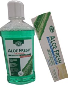 PACK ESI: Aloe Fresh Colutorio Zero 500ml + Aloe Fresh Pasta Dental Blanqueadora 100ml