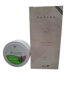 EBERS Papiro Agua de Colonia 250 ml + REGALO Crema hidratante Aloe Vera Colibri