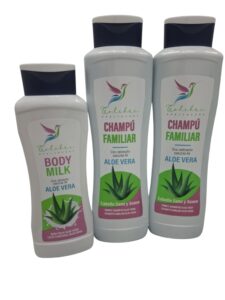 PACK COLIBRI Dos ChampuS Aloe 750 ML +BODY MILK COLIBRÍ ALOE VERA 500 ML