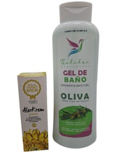Therapykrem alerkrem crema calmante MYCOFIT+ REGALO  Gel de baño de oliva Colibri