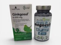 PACK: Ginkgosul 6.000 mg  Natysal 60 comprimidos + Citrato de Magnesio Pinisan - 60 Comprimidos