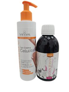 PACK Natysal - Gel-Crema Anticelulítico 200 ml +Kemagrasas 250Ml – Mycofit