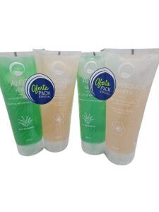 2 PACK Edda Pharma gel de aloe vera 200ml + Edda Pharma Rosa Mosqueta 200ml