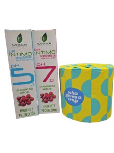 PACK Sanasur Gel Higiene Íntima Edad Madura +Gel Higiene Íntima Edad Fértil+REGALO