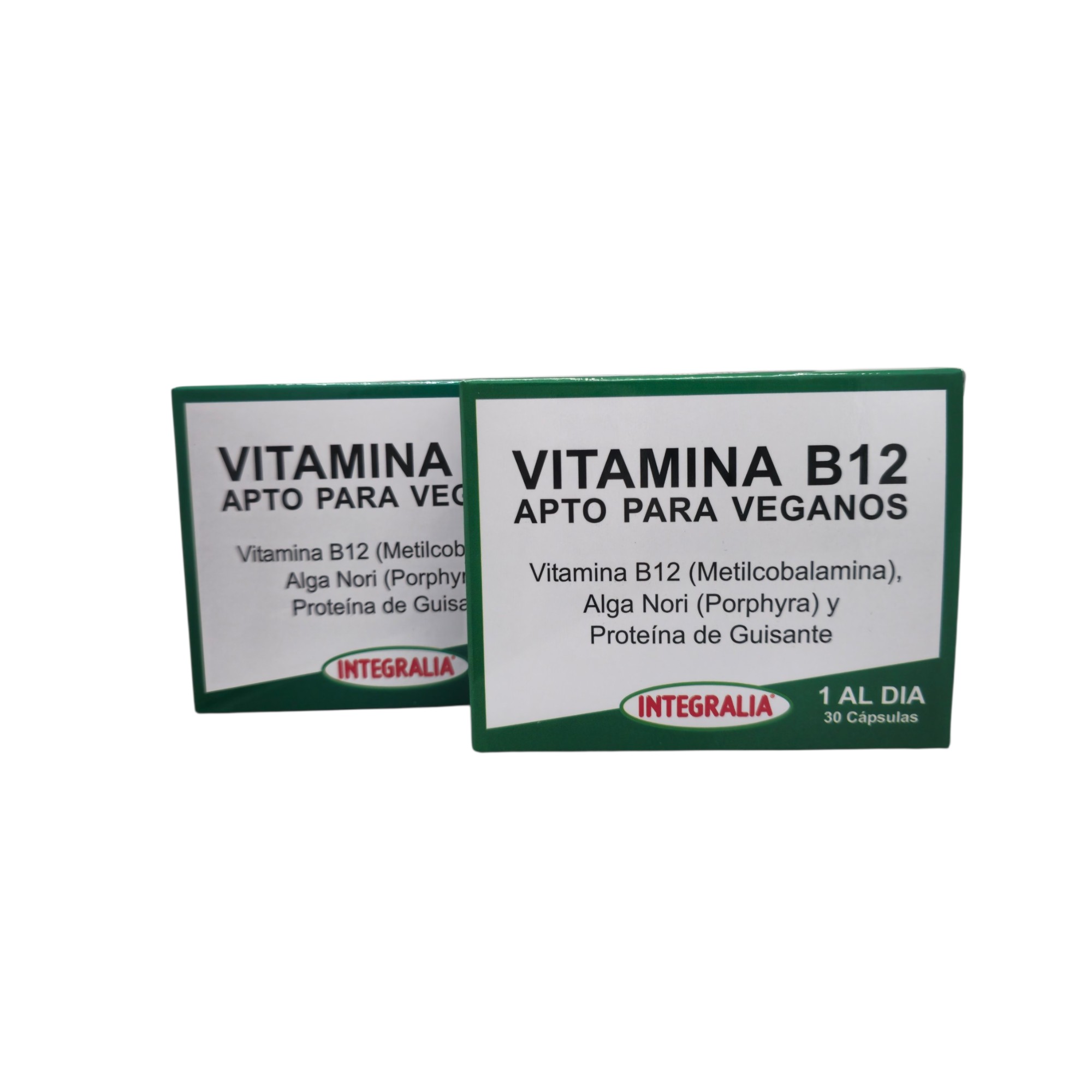 Pack 2x VITAMINA B12 VEGANA 30 CÁPSULAS INTEGRALIA